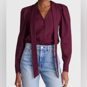 Madewell| V-Neck Button-Front Top